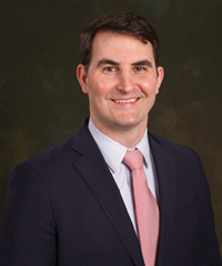 Andrew Gunter Cain, MD, is a specialist in interventional spine care at Baptist Health Spine Center in Little Rock, Arkansas