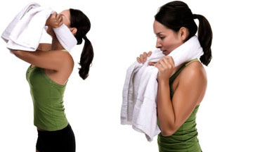 Towel Pull Exercise
