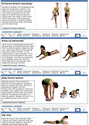 exercises to relieve back pain